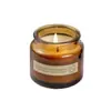 Taza de Vela Perfumada Marrón Personalizada Taza Vacía DIY Estilo Ins Frasco de Vidrio Marrón Pequeño para Velas Botella Vacía con Tapa de Corcho de Madera