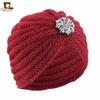 Sombrero de Lana con Cinta de Estilo Étnico Sombrero Indio Otoño e Invierno Sombrero de Ropa con Cuentas JDM-138C