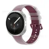 Nova pulseira oficial de silicone gelatina compatível para Samsung Watch9, pulseira de reposição universal para Samsung Watch8/9