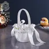 Cinta de boda nupcial europea y americana lazo cálido flor Flor de dama de honor Flor atmósfera dulce decoración de boda cesta de flores