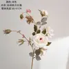 Coloração Fei Ou Yue Rosa Fabricante Flores Artificiais Decoração de Casa Buquês de Casamento Parede de Rosas Flores Falsas INS Transfronteiriço