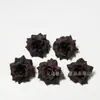 Cabeza de flor de rosa puntiaguda artificial, flor de seda, tocado artesanal, accesorios de ropa antiguos hechos a mano, flor de suelo para boda, pared de flores