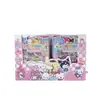 Pacote de Adesivos Série Sanrio 10 Folhas Caderno Diário Cartão de Foto Adesivos Decorativos Multifuncionais Adesivos Transparentes de PET Desenho Animado