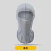 Máscara de Protección Solar para Montar en Verano Cubre Rostro de Esquí Transpirable Gorro Cálido Cortavientos Pasamontañas Gorro