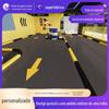 Piso Plástico para Pista de Kart Infantil, Piso de Madeira para Pista de Patinação, Piso para Playground, Piso para Quadra Esportiva