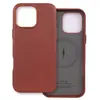 Adequado para Capa de Celular de Couro Óleo Cera para iPhone 16 Pro Max, Capa de Couro de Cobertura Total, Capa de Couro Magnética Apple 17, Capa Protetora 15