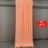Tela Elástica para Boda Morada Seda de Leche para Boda Cortina de Techo Ola de Agua Multicapa Gasa Coreana Tejido Ecológico para Guardería