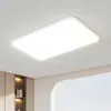 Lámpara de Techo para Sala de Estar 6 Lámparas Nuevas Amigables con la Vista para la Habitación, Lámpara de Techo LED Simple y Elegante para Dormitorio Principal con Instalación Incluida, 8 Opciones Predeterminadas
