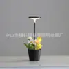 Estilo Ins Lujo Ligero Gama Alta Maceta Lámpara de Mesa Creativa Lámpara de Mesa para Ambiente de Bar Lámpara de Mesa de Noche