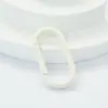 Novos Acessórios de Chaveiro Coloridos Pintados por Spray Acessórios de Mosquetão DIY Argola de Chaveiro com Fivela de Mola Gancho