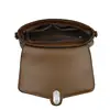 Bolso pequeño cuadrado retro con solapa transfronterizo, bolso de hombro de moda con múltiples compartimentos, bolso cruzado de alta gama para el día a día, bolso de mujer personalizado