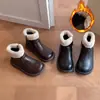 Botas Martin de Invierno para Niña, Adelgazantes, Forradas de Polar, Cremallera Lateral, Botas de Nieve 2026, Botines Súper Lindos, de Suela Gruesa, Cálidos, Zapatos de Algodón