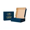 Caja de Embalaje Corrugado Personalizada Extra-Dura, Caja de Avión a Color de Doble Cara, Caja Corrugada a Color para Cosméticos, Caja Corrugada para Entrega Express de Comercio Electrónico