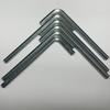 Los fabricantes producen y venden al por mayor tornillos para muebles de acero al carbono medio y alto templado, llave Allen tipo L H4 * 25*70