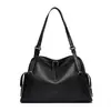 Bolsas Femininas Tendência Estilo Coreano Deste Ano 2026 Verão Nova Bolsa de Ombro Simples Grande Capacidade Bolsa Tote Tendência Estilo Relaxado