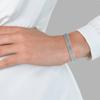 Pulseira de Corrente de Metal Chunky de Aço Inoxidável Europeia e Americana da Moda para Mulheres, Corrente para Clavícula, Joia de Corrente de Osso de Cobra Trançado, Simples e Fashion