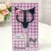 Lindas Tijeras de Dibujos Animados Kloomi Tijeras Merlot Hogar Estudiante Cuenta de Mano Pegatina Corte Acero Inoxidable Cortador de Papel