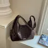 Bolso de Axila Tejido de Gran Capacidad para Mujer 2026 Otoño Nuevo Elegante Casual Bolso Madre-Hijo Bolso Tote Transfronterizo para Viajes