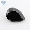 Anillo de Combinación de Piedras Nano Multicolores con Forma de Gota de Agua, Piedra Suelta Nano con Forma de Pera de Gema Huagang, Joyería de Superficie Incrustada con Piedra Principal