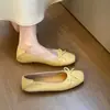 Primer Encuentro Temporada Lazo Suave Zapatos Planos de Ballet 2026 Nuevos Versátiles Zapatos Rollo de Huevo
