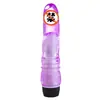 Productos sexuales para adultos juguetes sexuales TPE Cristal un solo vibrador B 19CM pene raíz masculina vibración juguetes sexuales