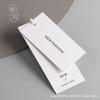 Etiqueta de ropa de alta calidad, personalizada, para hombres y mujeres, papel especial, goma suave, logotipo de marca registrada, hecha a medida, disponible en stock.