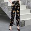 Pantalones de Pijama de Algodón Seda para Mujer Pantalones de Verano Sueltos Delgados para Casa Talla Extra Algodón Artificial Casual Pantalones de Algodón Seda para Exterior