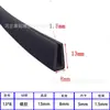 Atacado do Fabricante Tira de Vedação de Borracha de Silicone em Forma de U Vidro Chapa de Ferro Anti-Corte Anti-Colisão Slot de Proteção de Borda de Carro Vedação de Borda de Aço