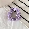 Nueva Banda para el Cabello Miaode de Satén de Color Puro Elegante Tipo Intestino Grueso para Mujeres con Moño Bajo y Cola de Caballo Baja Sin Dañar el Cabello Accesorios para el Cabello
