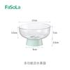 FaSoLa Prato de Frutas Sala de Estar Casa 2024 Novo Alto Valor Mesa de Centro Luxo Leve High-end Prato de Frutas Secas