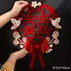 Adesivos "Felicidade Dupla" para casamentos, conjunto especial de decoração para quarto de casamento, adesivos para porta do quarto de casamento, coleção completa de artigos para casamento