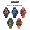 Megir Nueva Moda Tendencia Cronógrafo Multifunción para Hombre Luminoso Resistente al Agua Calendario Venta al por Mayor Reloj Deportivo para Estudiantes