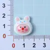 Acessórios de Resina Loopy Ruby Castor Pequeno DIY Grampo de Cabelo Adorno de Cabeça Sapato de Madeira Artesanal Fivela de Flor Materiais de Decoração para Luvas
