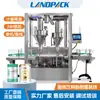 Máquina de Embalagem Automática Completa para Pó Nutricional Linha de Enlatamento Quantitativo para Bebidas Sólidas Máquina de Enchimento de Pó Alvejante Colorido Sal Explosivo