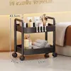 Carrito para Salón de Belleza, Estante de Almacenamiento para Toallas de Productos de Cuidado de la Piel, Estante de Almacenamiento por Capas para Papel de Cocina y Aceites Esenciales, Estante de Almacenamiento para Herramientas de Belleza