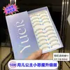 10 pares de cílios postiços clássicos diabo simulação natural transparente haste fina estúdio noiva maquiagem adesivos inteiros atacado
