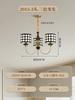 Lustre para Sala de Estar Estilo Antigo Design Vintage Francês recomendar Estilo Nanyang Sala de Jantar Quarto Tecido de Luxo Criativo Lustre