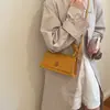 Otoño temprano 2026 nueva tendencia de moda elegante versátil de alta calidad con patrón tejido bolso de hombro cruzado