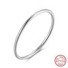 Fábrica de Joyería se Especializa en Suministro Transfronterizo de Anillos Lisos de Plata S925 Estilo Antiguo y Pulseras Lisas de Plata