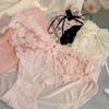 Rosa Amor Puro ~ Ropa Interior de Mujer Estilo Japonés Dulce Niña Encaje Calado Sexy Deseo Puro para Mujer Nuevo Estilo 2024