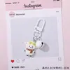 Chaveiro Pingente Sino Pintura Assada Ovelhinha Fofa Ano da Ovelha Desenho Animado Pingente de Mochila Chaveiro de Miçangas Perler