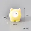 Micro-Paisagem Nova Colorida Monstro Peludo Pequeno Boneca Fofa Tendência Acessórios de Sacola Surpresa DIY Mini Enfeites de Mesa