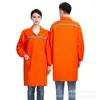 Casaco Longo com Logo Personalizado, Tiras Refletoras, Capa de Poeira, Roupas de Trabalho para Oficina de Ração e Alimentos, Roupas de Proteção do Trabalho e Manuseio com Imagens Impressas