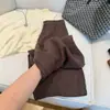 Pantalones Anchos de Lino Tencel para Mujer, Caídos, Adelgazantes, Cubren la Cadera, Sueltos, Casuales, para Ir al Trabajo, Favorecedores, Pantalones Largos para Verano