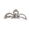 Novo grampo de cabelo de metal com presilha de aranha para Halloween feminino nicho presilha de tubarão grampo de metal estilo frio grampo de cabelo grande