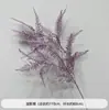 Flores Artificiales Moradas de Boda Elegante Boda Compromiso Banquete Montaje Techo del Salón de Bodas Decoración de Flores Artificiales Escenario Flores Guía de Camino