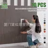 Painel de Parede Espessado com Textura de Madeira Imitação Adesivo de Parede Pvc Linha de Cintura de Sala de Estar Corredor Adesivo de Canto Adesivo de Sala de Estar