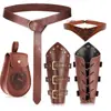 Cinturón Medieval Vikingo Renacentista Transfronterizo Pulsera Retro Disfraz de Cosplay de Halloween Bolso de Cintura para Vestido