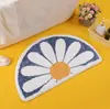 Alfombra de baño absorbente antideslizante de cachemira sintética simple para uso doméstico, resistente a la suciedad, resistente al desgaste, fácil de mantener, felpudo, alfombrilla de inodoro