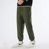 Calça Casual de Trabalho Masculina 2024 Outono Nova Marca de Moda Calça Solta Harlan Calça Longa Esportiva Americana